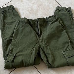 Green Cargo Pants For Girls